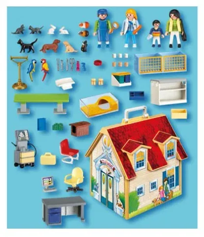 Playmobil Clinique vétérinaire transportable 4374 – Image 2